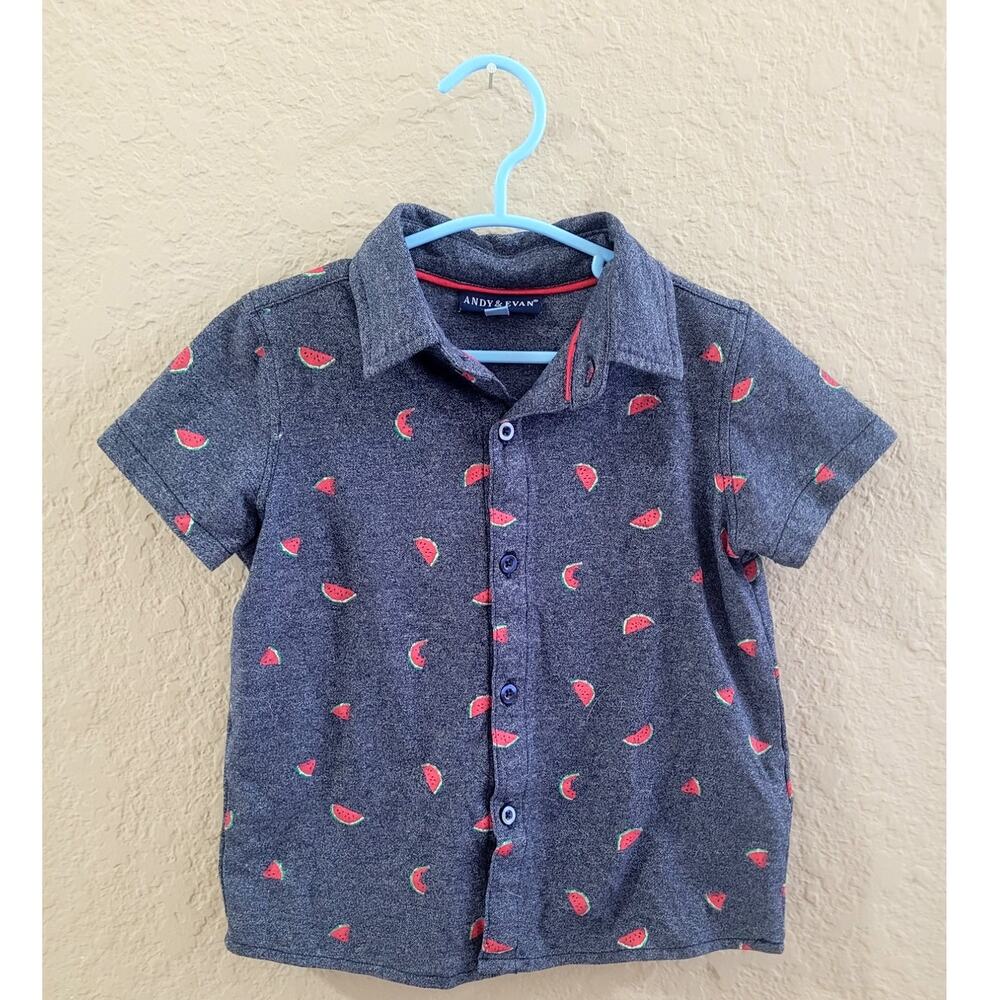 Andy & Evan Toddler polo shirt - Watermelon